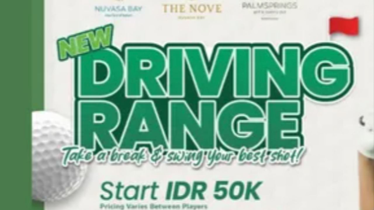 Experience the brand new Driving Range at Nuvasa Bay